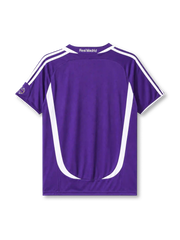 Real Madrid 2006-07 purple away retro football jersey with BenQ Siemens sponsor