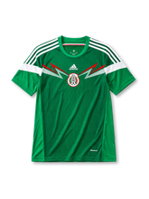 Mexico 2014 green home retro football jersey World Cup