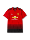 Manchester United 2018-19 red home retro football jersey with Chevrolet sponsor