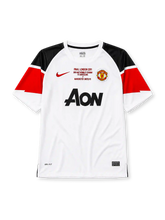 Manchester United 2010-11 white away retro football jersey Champions League final
