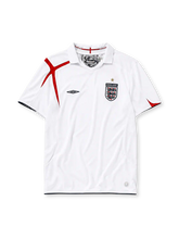 England 2006 white home retro football jersey World Cup Umbro