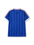 France 1982 blue home retro football jersey World Cup adidas