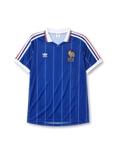 France 1982 blue home retro football jersey World Cup adidas