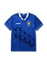 Brazil 1996 blue away retro football jersey Umbro