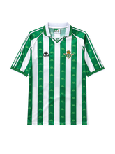 Real Betis 1995-97 green white home retro football jersey