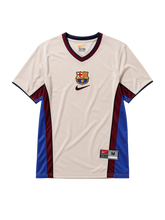 Barcelona 1998-99 cream away retro football jersey Nike