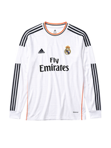 Real Madrid 2013-14 Home Long-Sleeve Jersey