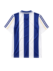 Deportivo La Coruna 1999-00 blue white home retro football jersey with Feiraco sponsor