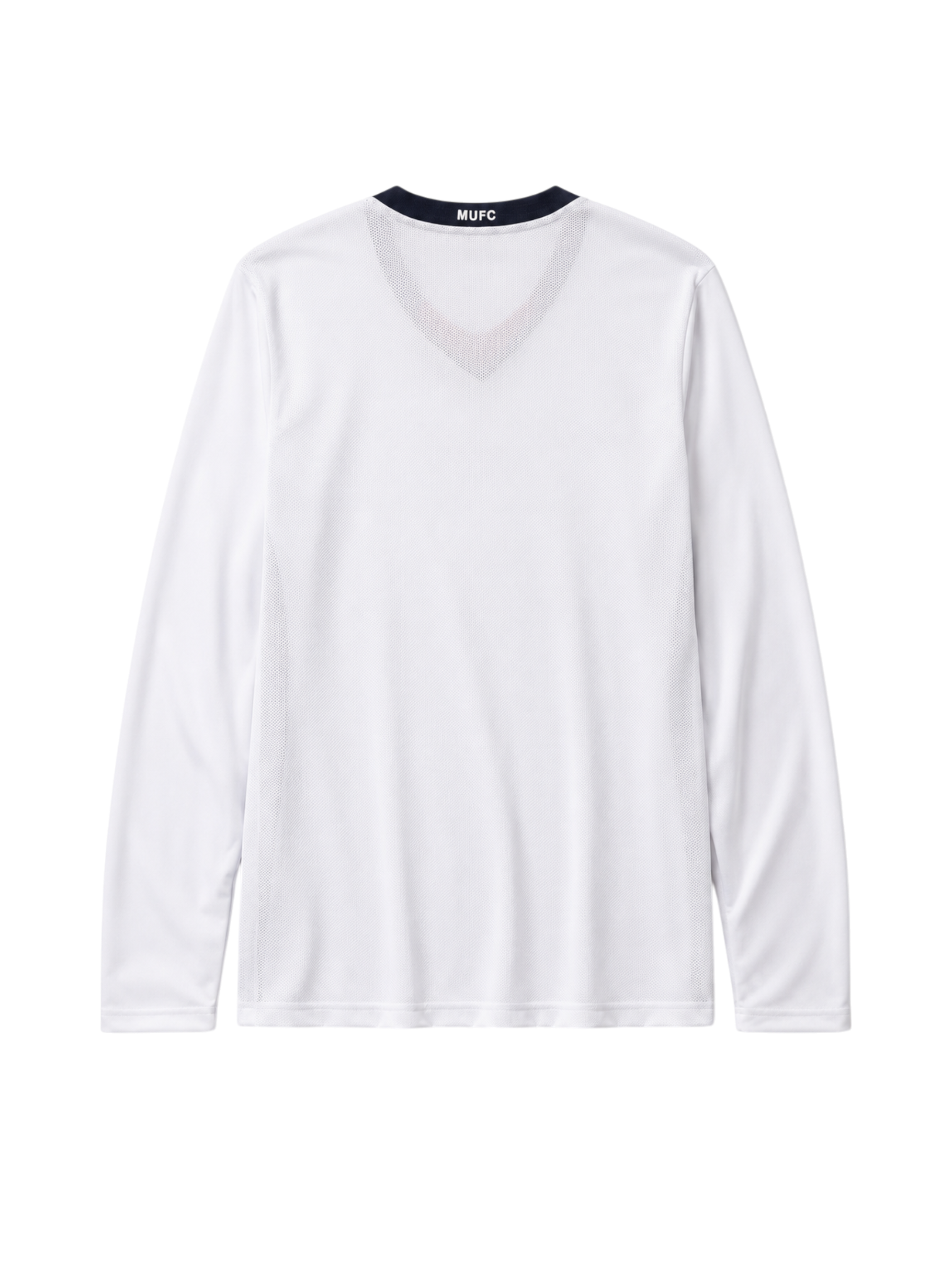 Manchester United 2008-09 white away long-sleeve retro football jersey Champions League final
