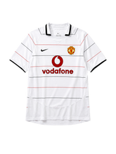 Manchester United 2003/05 away football jersey by Nike with Vodafone sponsor logo