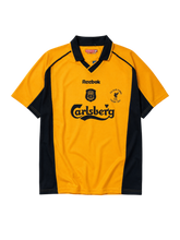 Liverpool 2000/01 away football jersey by Reebok with FA Cup Final Cardiff 2001 crest