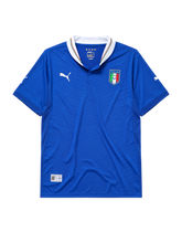 Italy 2012 home football jersey by Puma with four-star tricolor crest