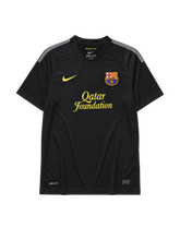 Barcelona 2011/12 away football jersey by Nike with Qatar Foundation sponsor logo