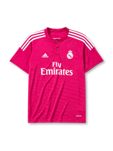 Real Madrid 2014/15 away football jersey by Adidas with Fly Emirates sponsor logo