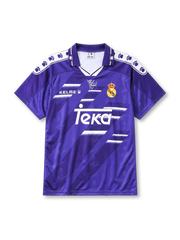 Real Madrid 1994/96 away football jersey by Kelme with Teka sponsor logo