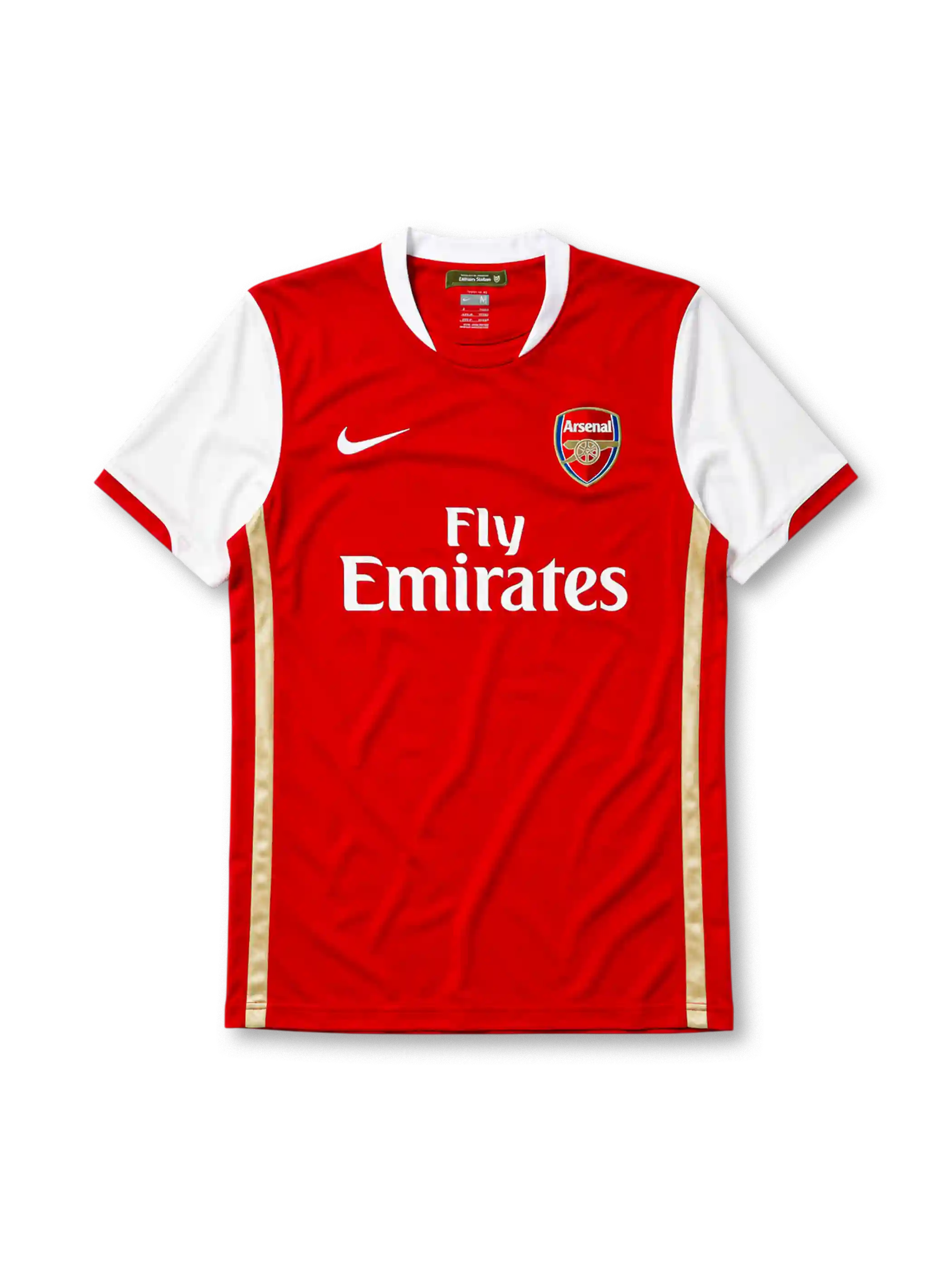 Arsenal 2006/07 home football jersey by Nike with Fly Emirates sponsor logo