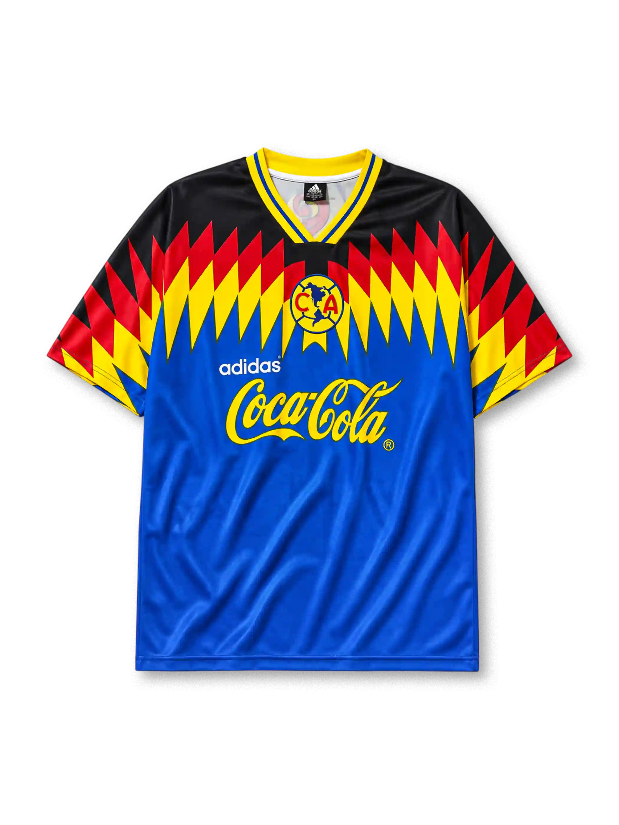 Club América 1995 away football jersey by Adidas with Coca-Cola sponsor logo