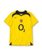 Arsenal 2005/06 away football jersey by Nike with O2 sponsor logo