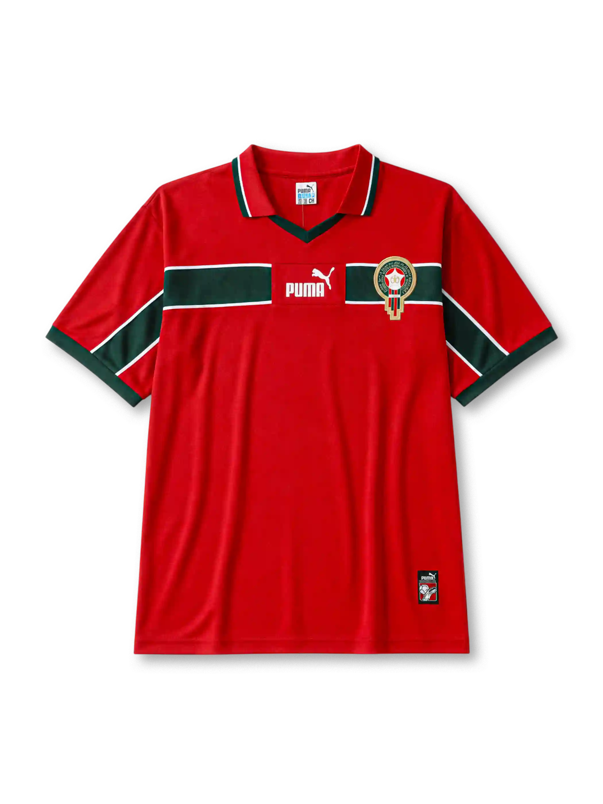 Morocco 1998 third football jersey by Puma from the World Cup kit era
