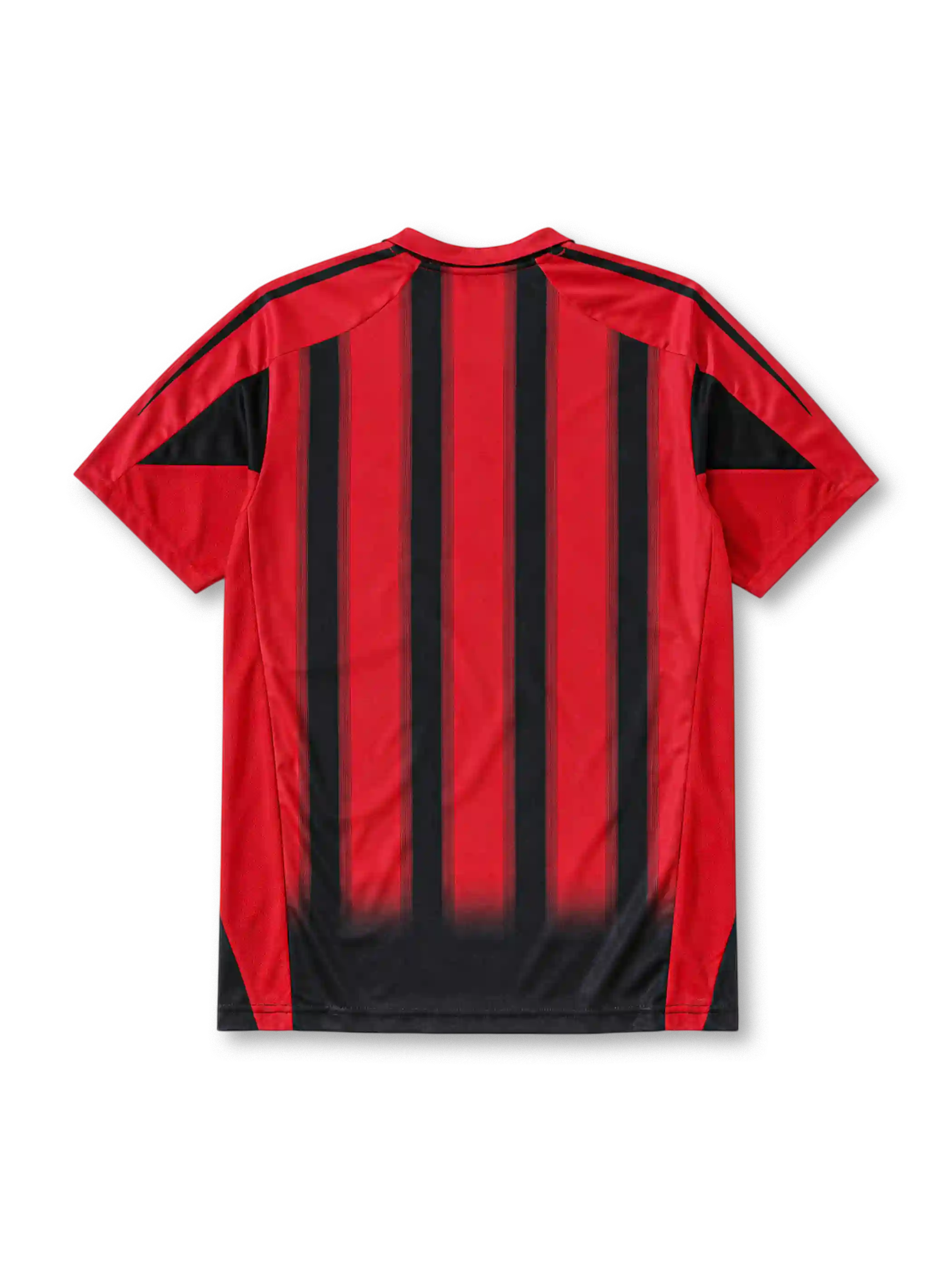 AC Milan 2004/05 home football jersey by Adidas with Opel sponsor logo