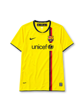 Barcelona 2008/09 away football jersey by Nike with UNICEF sponsor logo