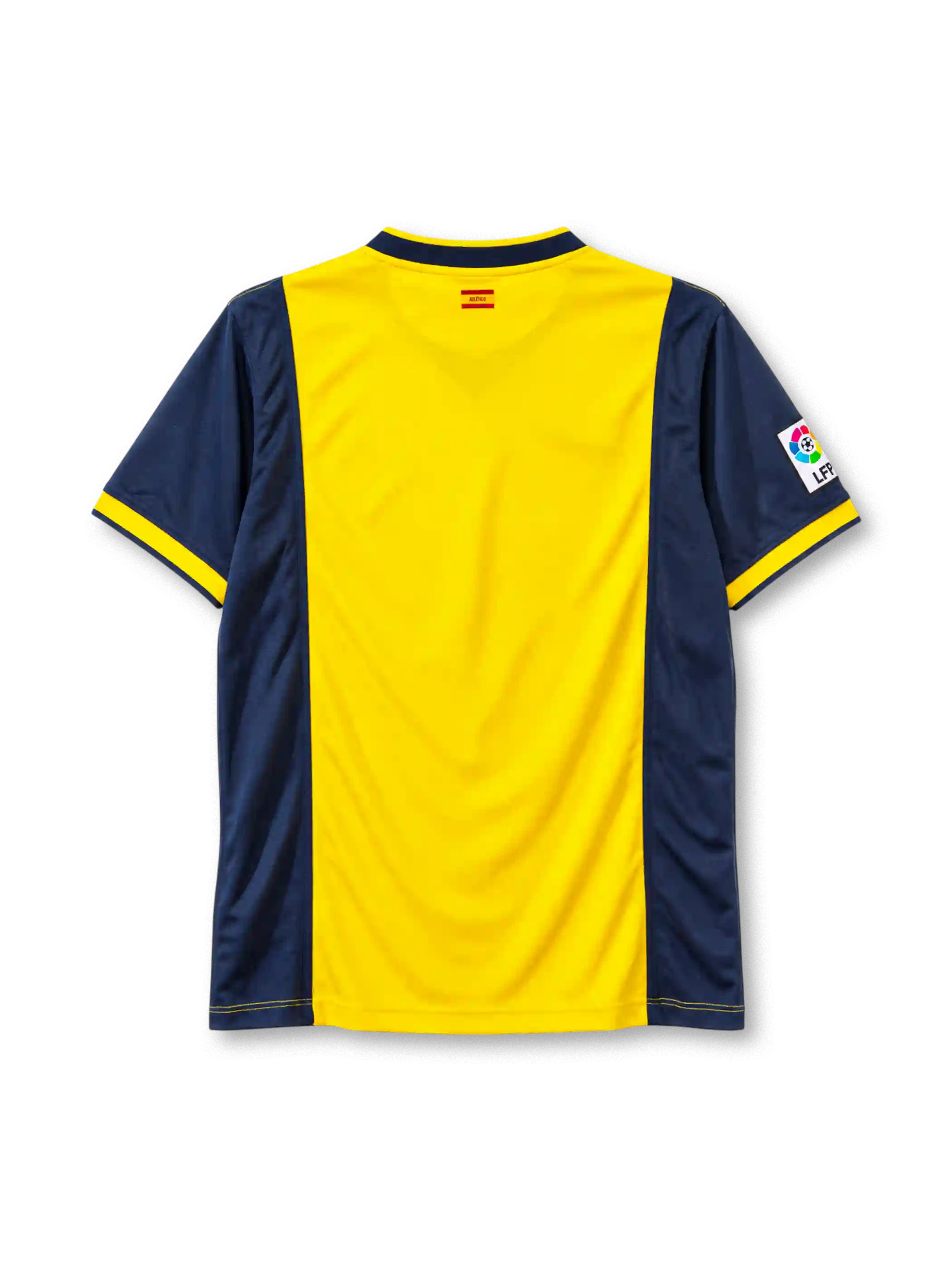 Atlético Madrid 2013/14 away football jersey by Nike with Azerbaijan Land of Fire sponsor logo
