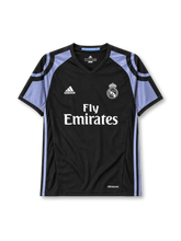 Real Madrid 2016/17 third football jersey by Adidas with Fly Emirates sponsor logo