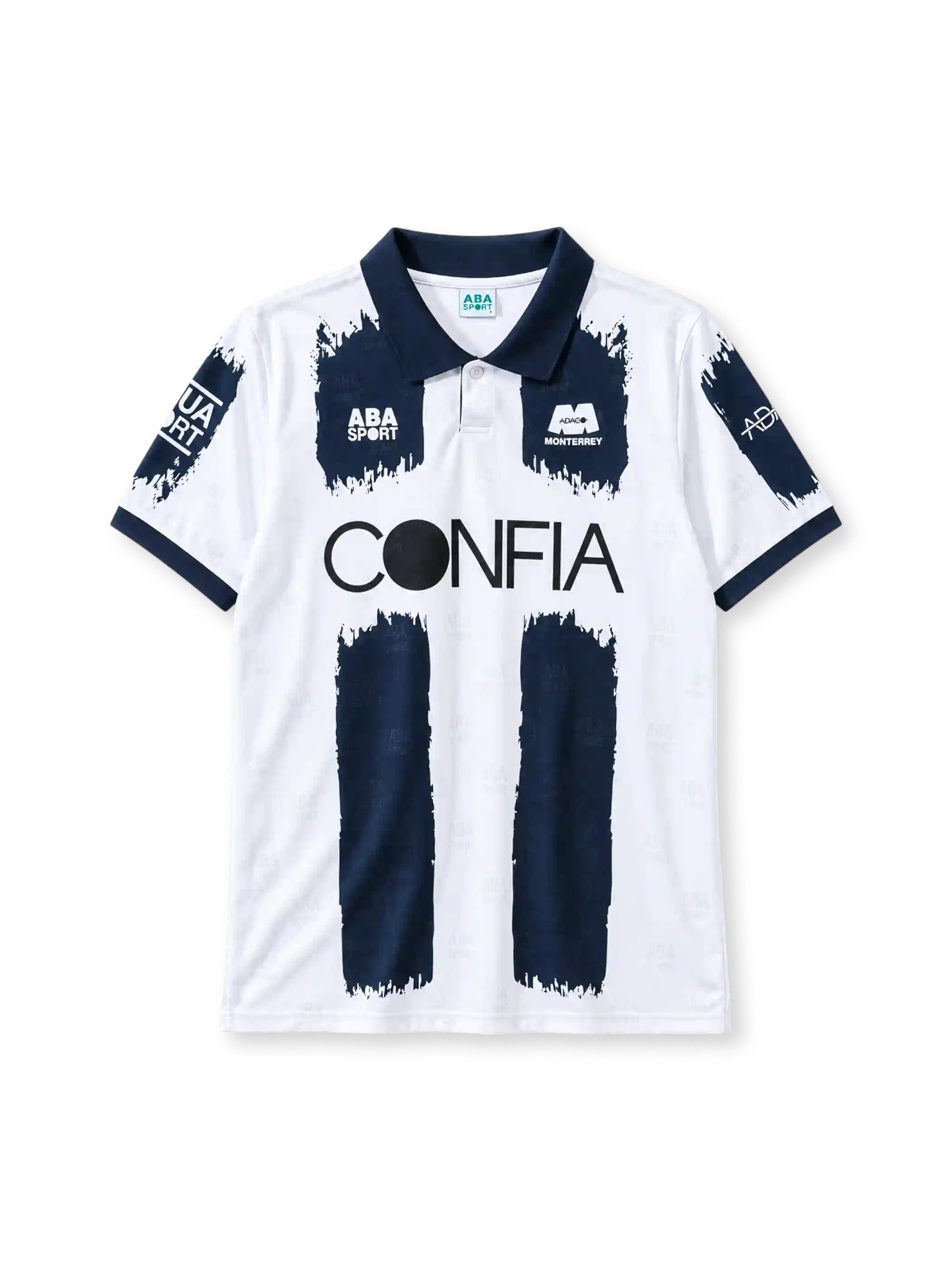 CF Monterrey 1995/96 home football jersey by ABA Sport with Confia sponsor logo