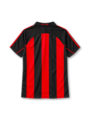 AC Milan 2000-02 home jersey adidas front view red black stripes