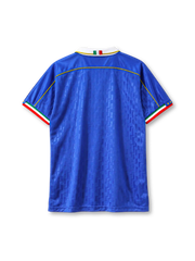 Italy 1995 home jersey Nike front view blue gold piping