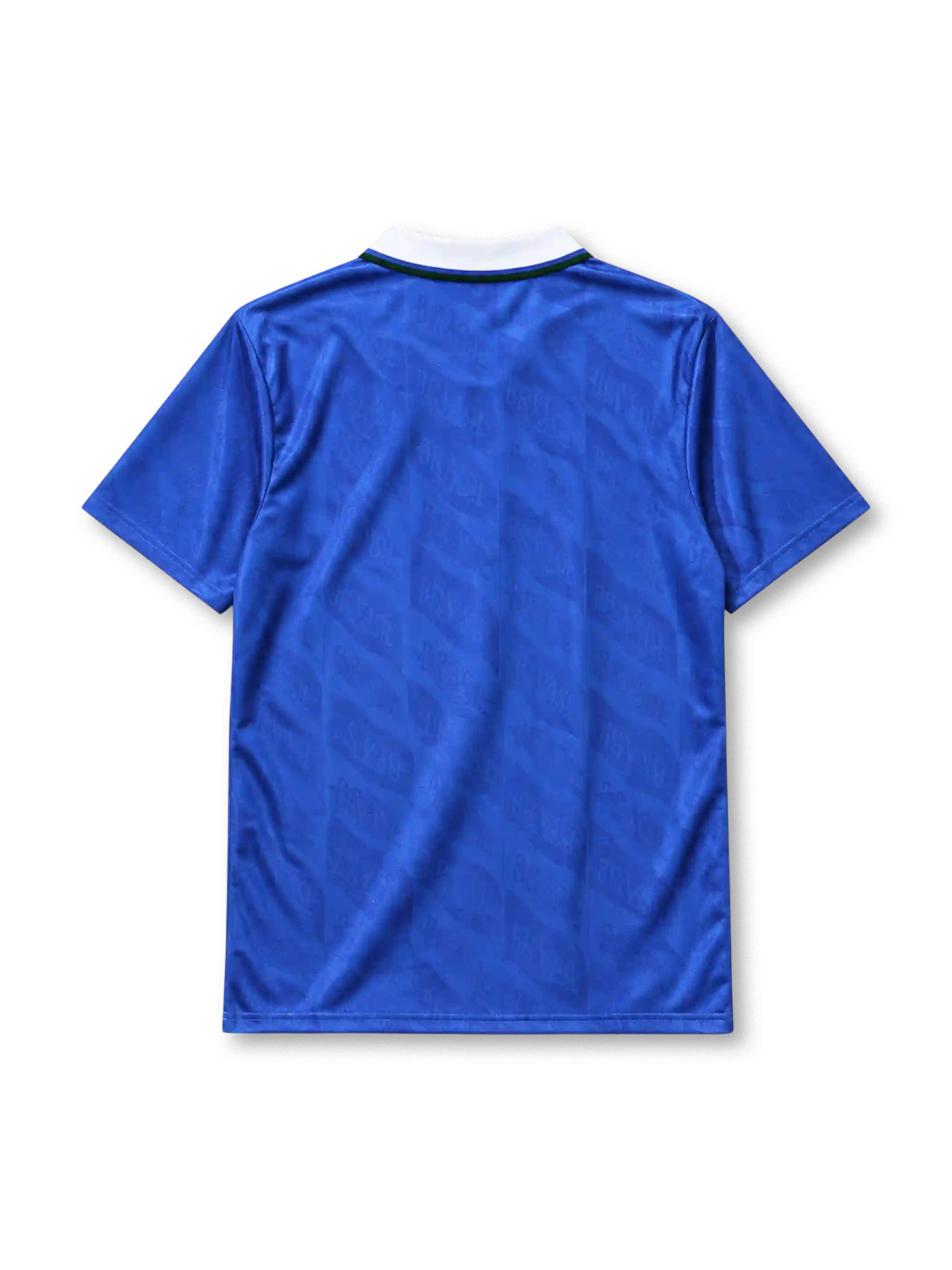 Brazil 1993-94 away jersey Umbro front view blue CBF graphic