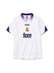 Real Madrid 1997/98 home football jersey by Kelme with Teka sponsor logo