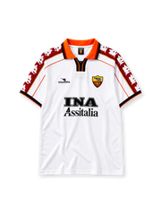 AS Roma 1998/99 away football jersey by Diadora with INA Assitalia sponsor logo