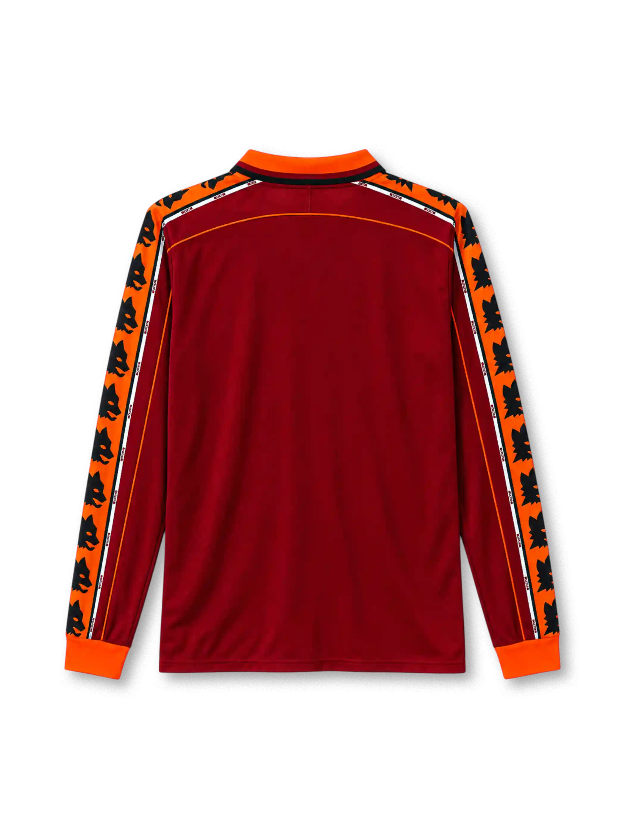 AS Roma 1998/99 long-sleeve home football jersey by Diadora with INA Assitalia sponsor logo