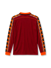 AS Roma 1998/99 long-sleeve home football jersey by Diadora with INA Assitalia sponsor logo