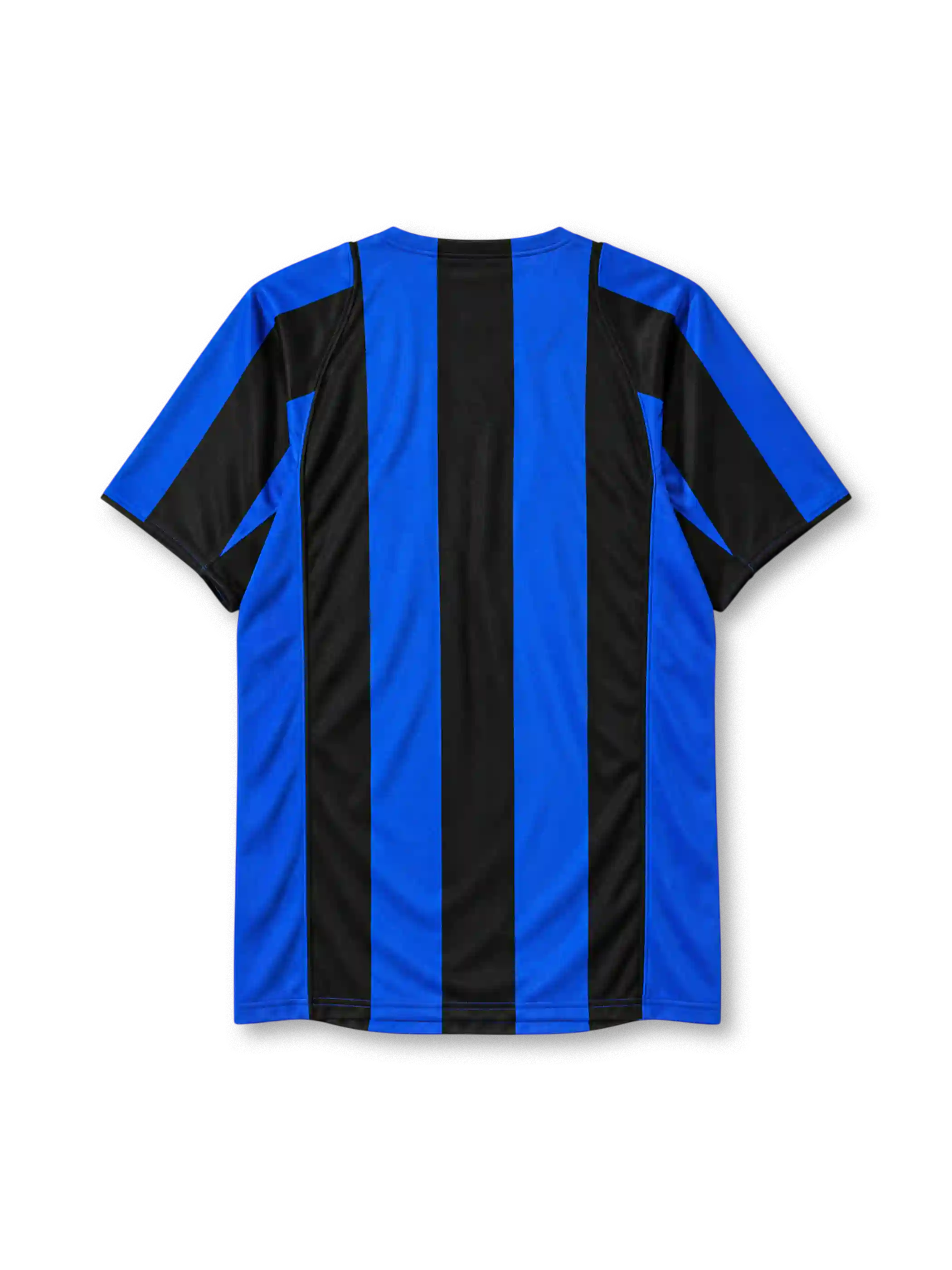 Inter Milan 2004-05 home jersey Nike front view blue black stripes
