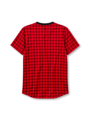Manchester United 2012-13 home jersey Nike front view red black check