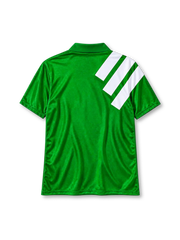 Liverpool 1992-93 away jersey adidas front view green centenary crest