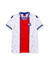 Paris Saint-Germain 1994-95 away jersey Nike front view white red panel