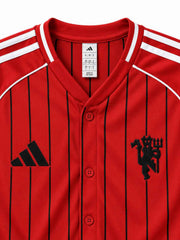Manchester United 2025-26 Baseball Jersey