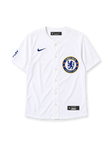 Chelsea FC 2025 White Baseball Jersey