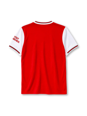 Arsenal 2019-20 home jersey adidas front view red white sleeves