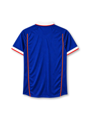 Netherlands 1998-99 away jersey Nike front view blue orange piping