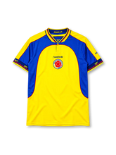 Colombia 2001 home jersey Reebok front view yellow blue panels