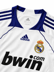 Real Madrid 2007-08 Home Jersey