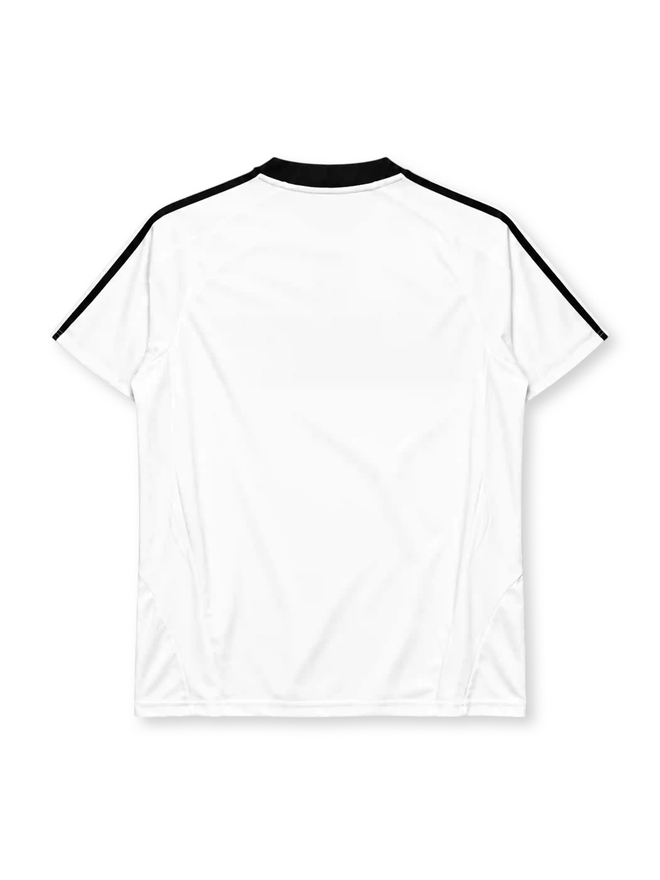 Germany 2008 home jersey adidas front view white black band