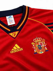 Spain 1998 World Cup Home Jersey
