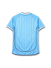 Celta Vigo 2001-02 home jersey in sky blue with Citroen sponsor and central white stripe