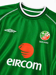 Republic of Ireland 2002 Home Long Sleeve Jersey