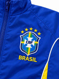 Brazil 2026 Jordan Anthem Track Jacket Blue Yellow